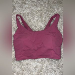 Lululemon Pink bustier style Bra top